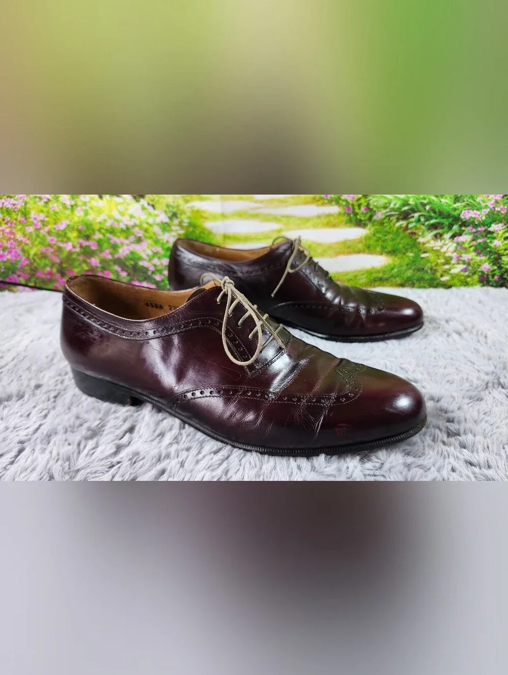 Salvatore Ferragamo Studio Men's Dress Shoes ,2 Pairs Size 7 EE Italian Leather.